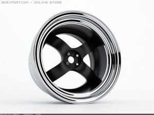 racingwheel2 3Dモデル