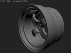 racingwheel2 3Dモデル