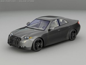 concept sub 3D Модель