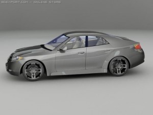concept sub 3D Модель