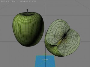 apple 3D Модель