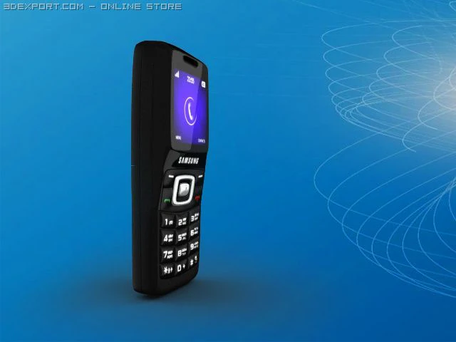 samsung sgh b130 3D Model .c4d .max .obj .3ds .fbx .stl .blend 