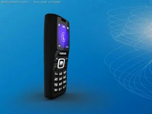 三星 SGH B130 3D 模型