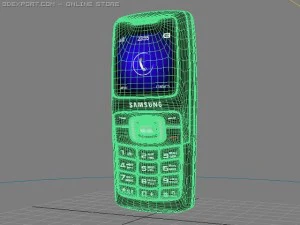 samsung sgh b130 3D Model