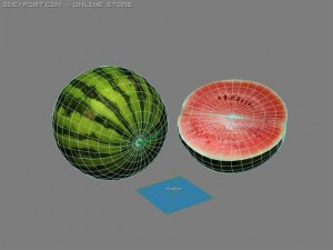 watermelon Modelo 3D