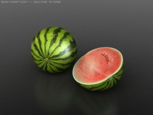 watermelon Modelo 3D
