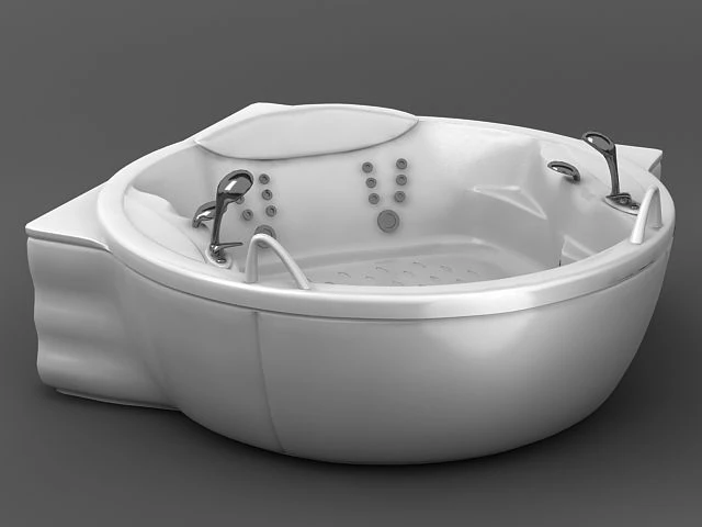 banyo 3D Model .c4d .max .obj .3ds .fbx .stl .blend 