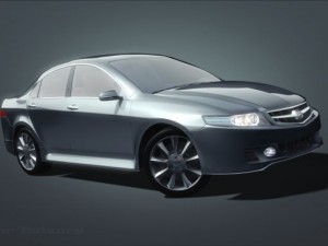 honda accord 2007 3Dモデル