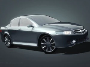 honda accord 2007 3D Model
