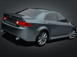 honda accord 2007 3D Model