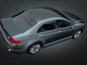 honda accord 2007 3Dモデル