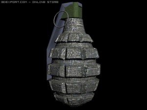 hand grenade Modelo 3D