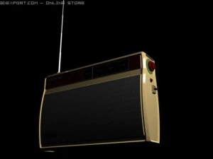 radio hp 3D Model