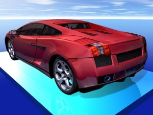 galardo car 3D 模型