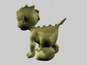 little dragon 3D 模型
