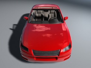 cabrio car 3D 模型