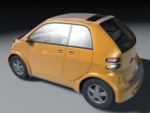 smal car Modello 3D