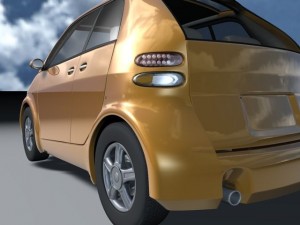 smal car Modello 3D
