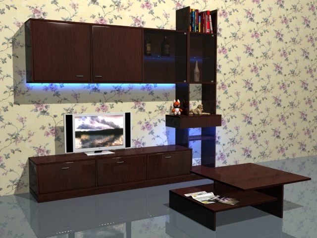 shelving 3D Model .c4d .max .obj .3ds .fbx .stl .blend 