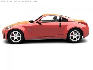 nissan 350 z 3D-Modell