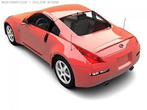 nissan 350 z 3D-Modell