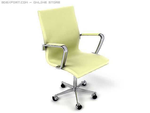 office chair 3D Модель .c4d .max .obj .3ds .fbx .stl .blend 