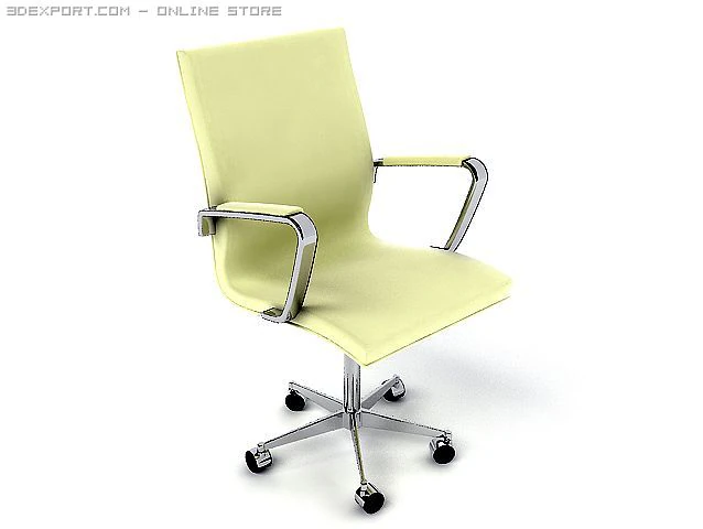 office chair 3D Model .c4d .max .obj .3ds .fbx .stl .blend 