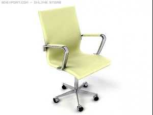 B&uuml;rostuhl 3D Modell