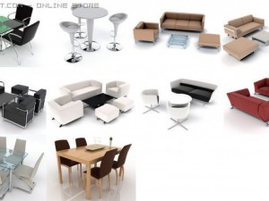 furniture Modèle 3D