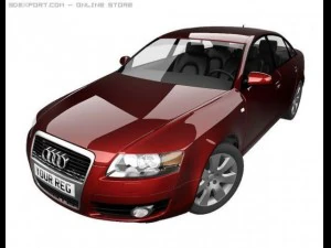 Audi A6 3D Modell