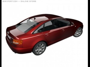 audi a6 Model 3D