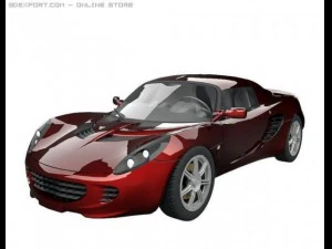 teratai elise Model 3D