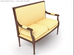 sofa Modèle 3D