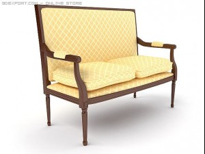 sofa Modelo 3D
