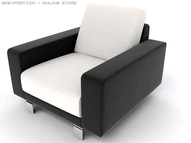 chair 3D Model .c4d .max .obj .3ds .fbx .stl .blend 