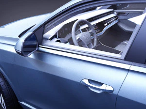 audi q8 suv 3D Model