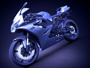 triumph daytona 3D मॉडल