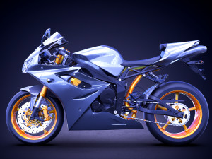 triumph daytona 3D मॉडल