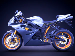 triumph daytona 3D Model