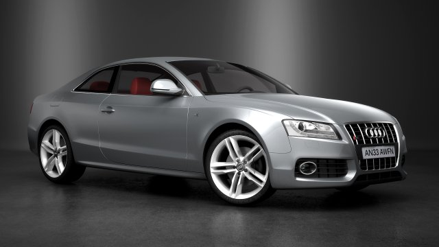 audi a5 Model 3D .c4d .max .obj .3ds .fbx .stl .blend 