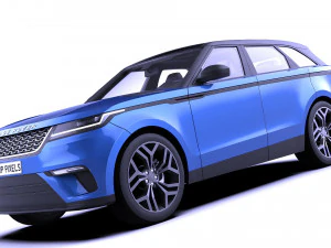 range rover velar 2020 Model 3D
