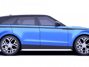 range rover velar 2020 3D Model