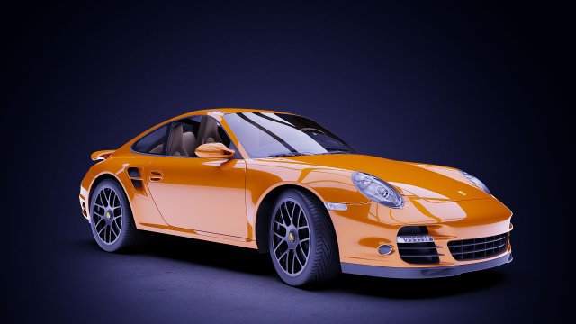 porshce 911 Modelo 3D .c4d .max .obj .3ds .fbx .stl .blend 