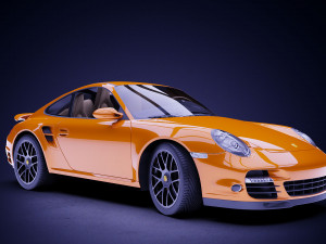porshce 911 Modèle 3D