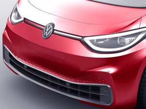 volkswagen id3 3D मॉडल