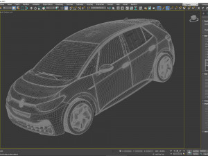 volkswagen id3 3D मॉडल