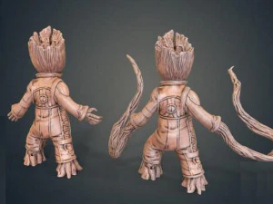 groot 3D Print Model