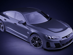 audi rs e-tron gt 3D Модель