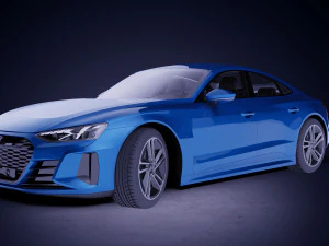 ऑडी आरएस ई-ट्रॉन जीटी 3D मॉडल