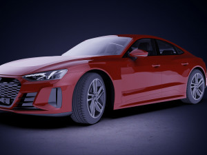 audi rs e-tron gt 3D Модель